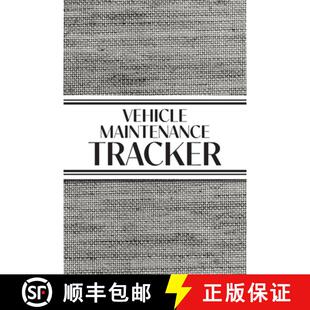 【3-4周达】Vehicle Maintenance Tracker (Textured Paper Charcoal): 6x9 4 Car Maintenance Tracker with ... [9781834120683]