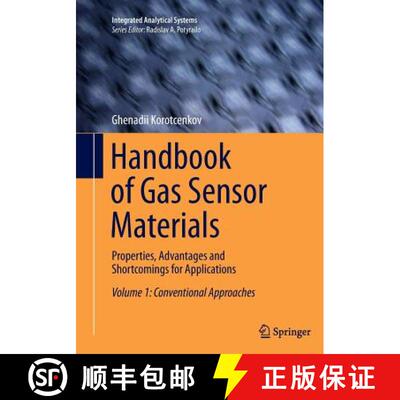【3-4周达】Handbook of Gas Sensor Materials : Properties, Advantages and Shortcomings for Application... [9781493944682]