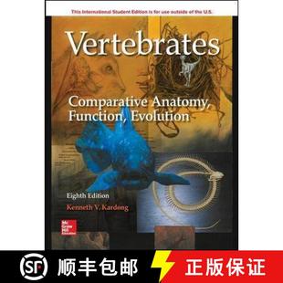Vertebrates 9781260092042 4周达 Evolution Function Comparative ISE Anatomy