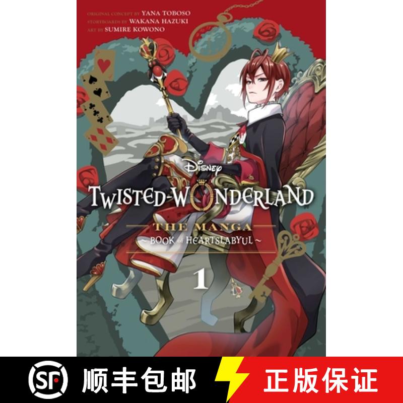 【2-3周达】Disney Twisted-Wonderland: The Manga – Book of Heartslabyul, Vol. 1: The Manga: Book of H... [9781974739141]