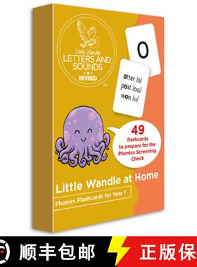 【3-4周达】Little Wandle at Home Phonics Flashcards for Year 1: Phase 5 [9780008563745]