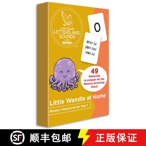 【3-4周达】Little Wandle at Home Phonics Flashcards for Year 1: Phase 5 [9780008563745]