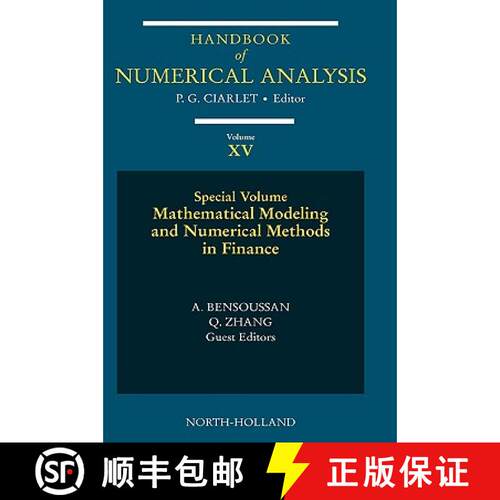 【3-4周达】精装 Mathematical Modelling and Numerical Methods in Finance: Special Volume - Mathematica... [9780444518798]