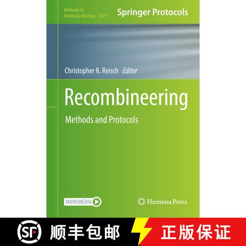 【3-4周达】精装 Recombineering : Methods and Protocols [9781071622322]