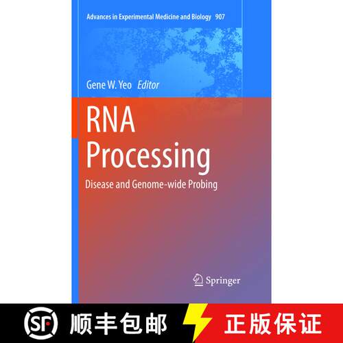 【3-4周达】RNA Processing : Disease and Genome-wide Probing [9783319804842]