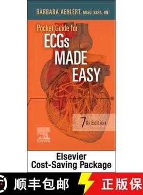 【3-4周达】Ecgs Made Easy - Book and Pocket Reference Package [9780323833547]