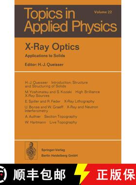 【3-4周达】X-Ray Optics: Applications to Solids (Softcover reprint of the original 1st ed. 1977) [9783662309131]