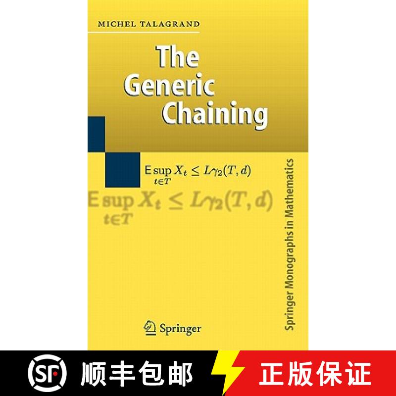 【3-4周达】The Generic Chaining : Upper and Lower Bounds of Stochastic Processes [9783540245186]