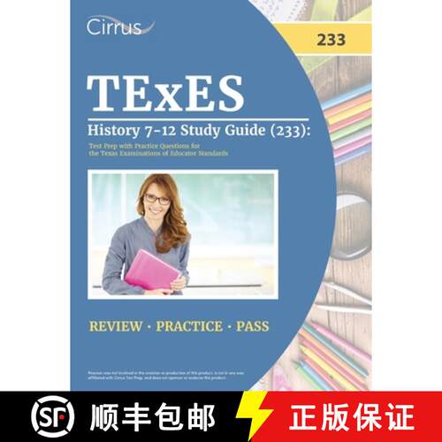 【3-4周达】TExES History 7-12 Study Guide (233): Test Prep with Practice Questions for the Texas Exam... [9781637984185]