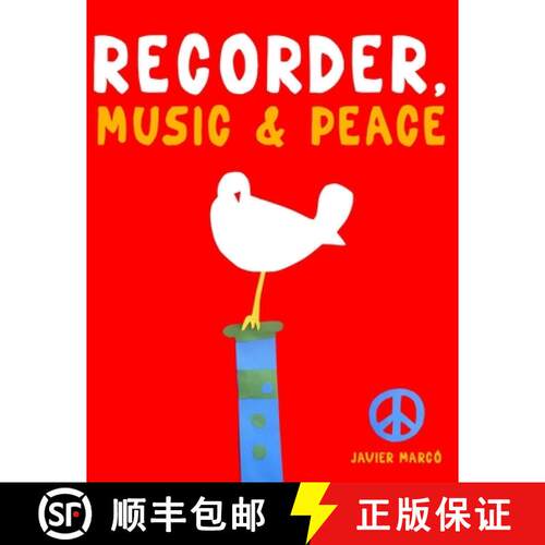 【3-4周达】Recorder, Music & Peace: 10 Easy Themes for Recorder Beginner Book [9789974938571]