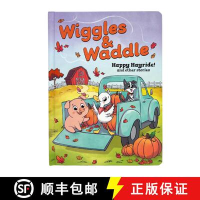 【3-4周达】Wiggles & Waddle: Happy Hayride!: And Other Stories [9798890192004]