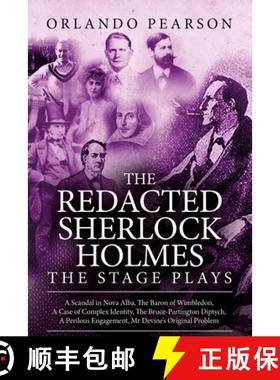 【3-4周达】The Redacted Sherlock Holmes - The Stage Plays [9781787056725]