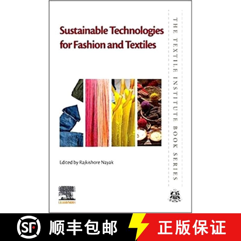 【3-4周达】Sustainable Technologies for Fashion and Textiles [9780081028674]