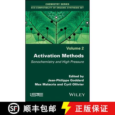 【3-4周达】精装 Activation Methods - Sonochemistry And High Pressure [Wiley环境学] [9781786305107]