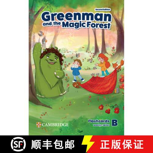 【3-4周达】Greenman and the Magic Forest Level B Flashcards [9781009219433]