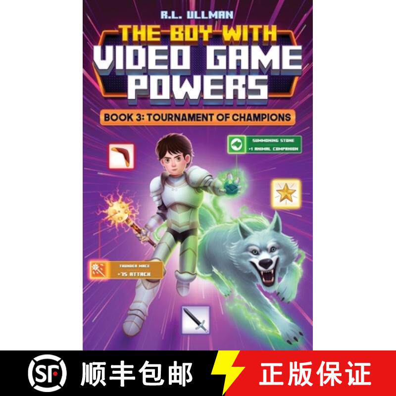 预订 The Boy with Video Game Powers: Book 3, Tournament of Champions [9781953713803]