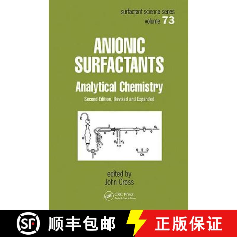 【4周达】Anionic Surfactants: Analytical Chemistry, Second Edition, [9780824701666]