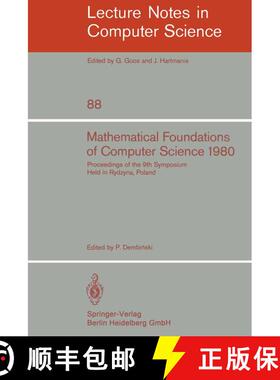 【3-4周达】Mathematical Foundations of Computer Science 1980 : 9th Symposium Held in Rydzyna, Poland,... [9783540100270]