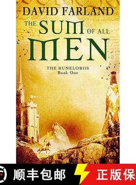 【3-4周达】Sum Of All Men: Book 1 of the Runelords [9781841495606]