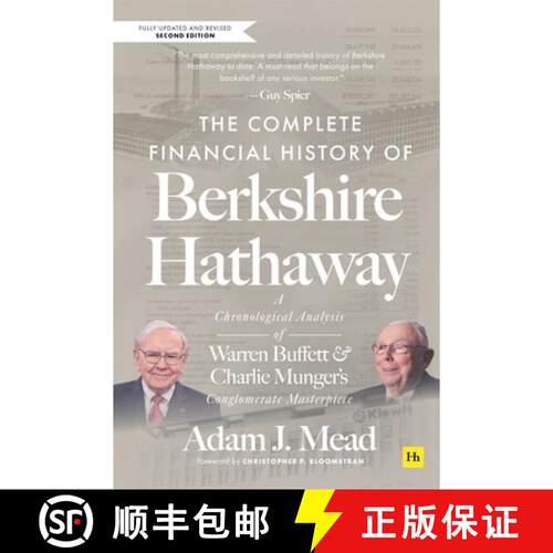 现货 伯克希尔·哈撒韦公司的完整金融史 第二版 Complete Financial History of Berkshire Hathaway, Second... [9781804093832]