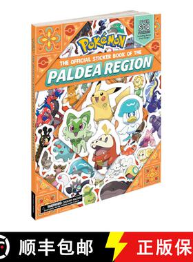 【3-4周达】Pokémon The Official Sticker Book Of The Paldea Region [9781604382440]
