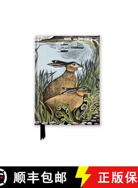 【3-4周达】Angela Harding: Rathlin Hares (Foiled Pocket Journal) [9781804172032]