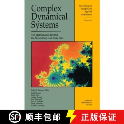 【3-4周达】精装 Complex Dynamical Systems: the Mathematics Behind the Mandelbrot and Julia Sets [9780821802908]