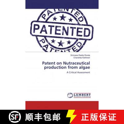 预订 Patent on Nutraceutical production from algae [9786200003164]