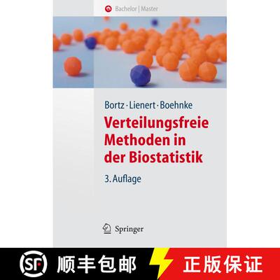【3-4周达】Verteilungsfreie Methoden in der Biostatistik (3., korr. Aufl. 2008) (3., korr. Aufl. 2008... [9783540747062]