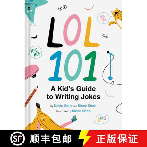 【3-4周达】精装 Lol 101: A Kid's Guide to Writing Jokes [9781797213927]