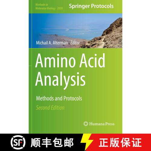 【3-4周达】Amino Acid Analysis: Methods and Protocols (Second Edition 2019) [9781493996414]