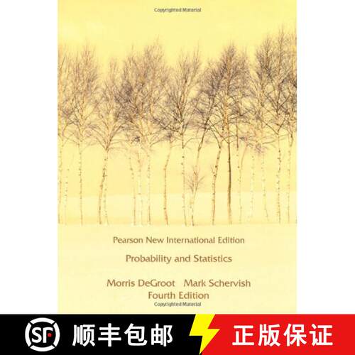 【3-4周达】Probability and Statistics: Pearson New International Edition [9781292025049]