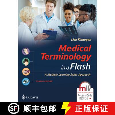 【3-4周达】Medical Terminology in a Flash: A Multiple Learning Styles Approach: A Multiple Learning S... [9780803689534]