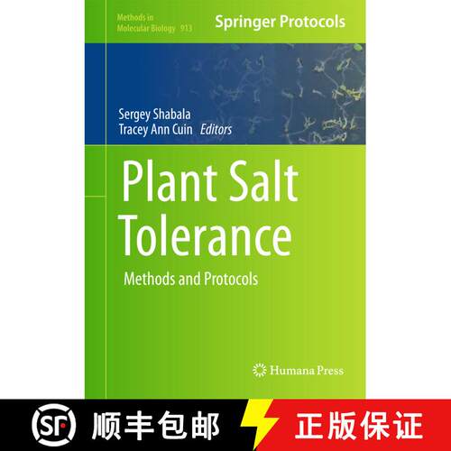 【3-4周达】精装 Plant Salt Tolerance : Methods and Protocols [9781617799853]