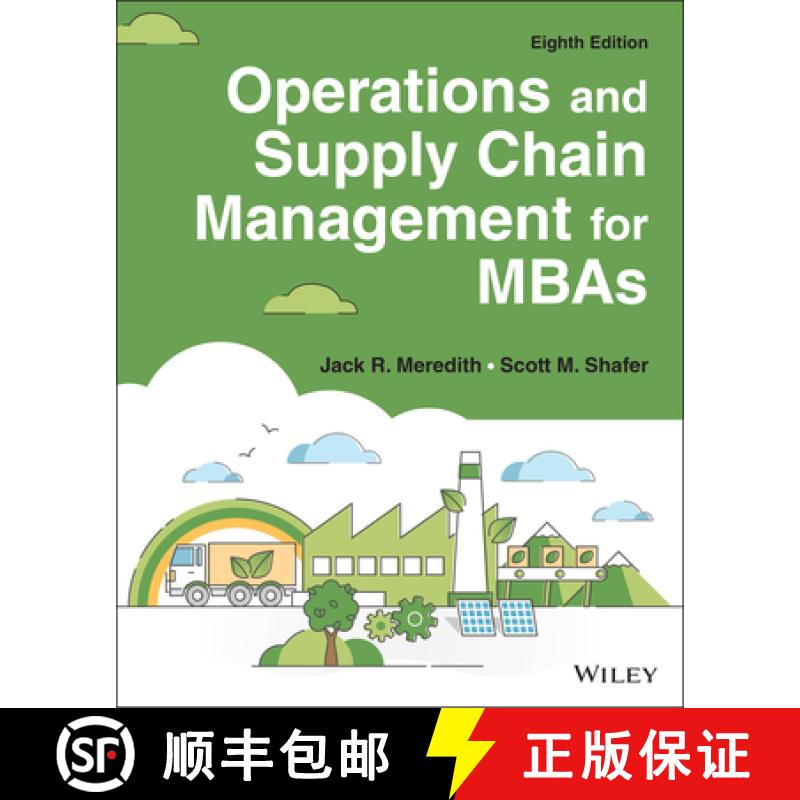 【3-4周达】Operations and Supply Chain Management for MBAs [9781119898696]