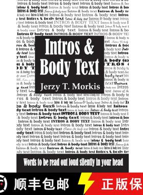 【3-4周达】Intros & Body Text: Collected writings [9781716508912]