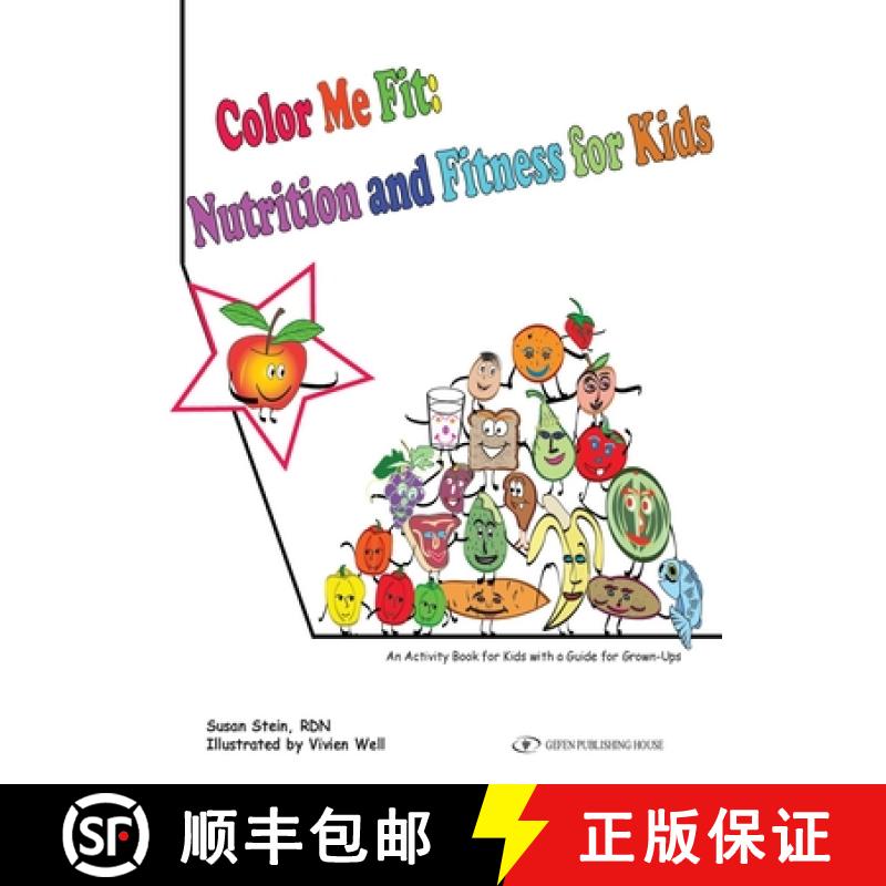【3-4周达】Color Me Fit: Nutrition and Fitness for Kids [9789657023143]