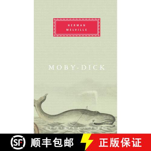 【3-4周达】精装 Moby-Dick: Introduction by Larzer Ziff [9780679405597]