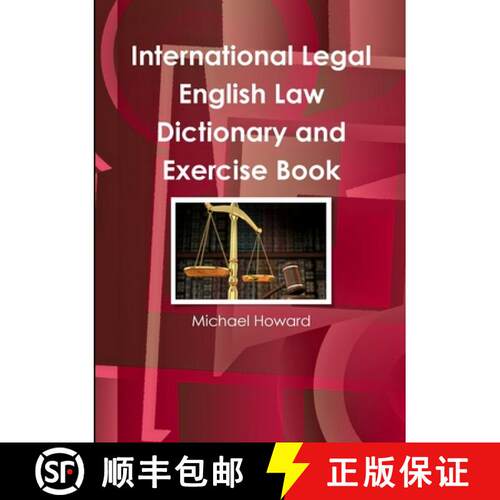 【3-4周达】International Legal English Law Dictionary and Exercise Book [9780244616724]