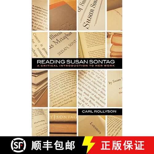 【3-4周达】精装 Reading Susan Sontag : A Critical Introduction to Her Work [9781566633918]