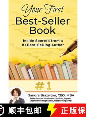 【3-4周达】Your First Best-Seller Book: Inside Secrets from a #1 Best-Selling Author [9781736068922]
