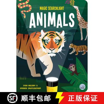 【3-4周达】Magic Searchlight - Animals [9781917082686]