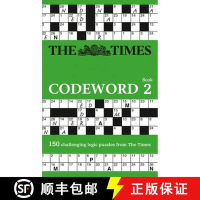 【3-4周达】The Times Codeword 2: 150 Cracking Logic Puzzles [9780007368198]