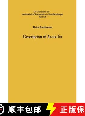 【3-4周达】Handbook for Automatic Computation: Description of ALGOL 60 [9783662373590]