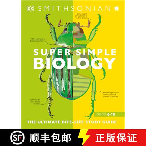 【3-4周达】Super Simple Biology: The Ultimate Bitesize Study Guide [9781465493248]
