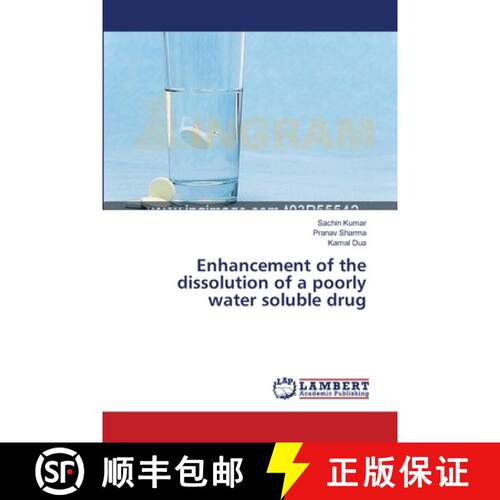 预订 Enhancement of the dissolution of a poorly water soluble drug [9783659411762]