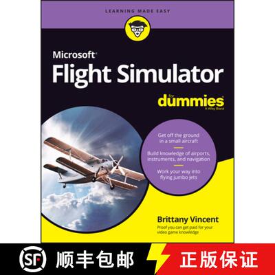 【3-4周达】Microsoft Flight Simulator For Dummies [9781119828457]