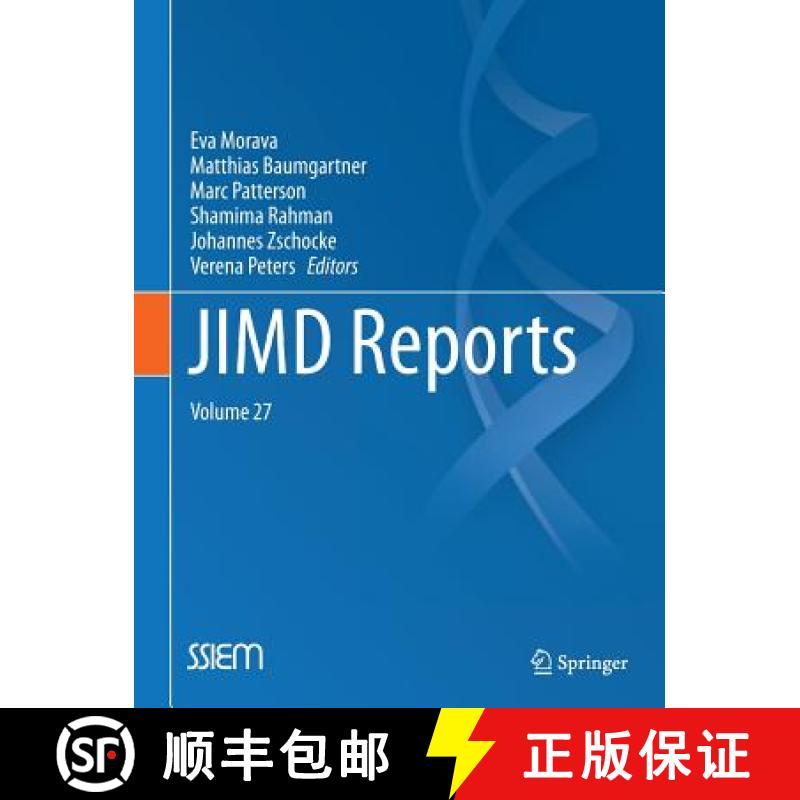 【3-4周达】Jimd Reports, Volume 27 [9783662504086]