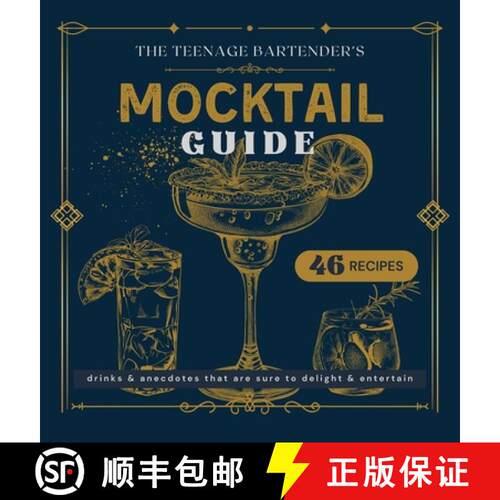【3-4周达】Mocktail Guide: The Teenage Bartender [9798218411879]