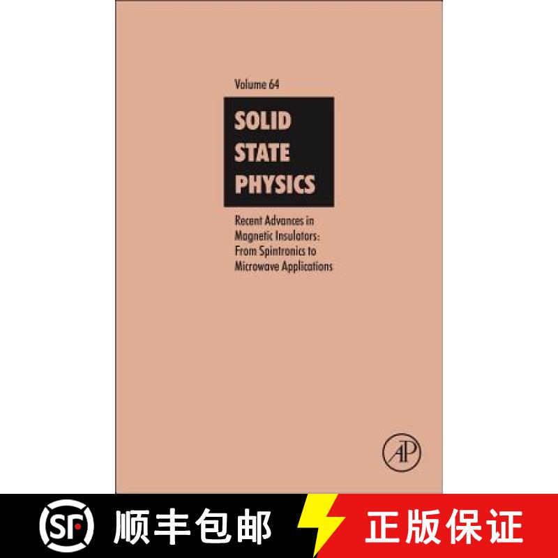 【3-4周达】Recent Advances in Magnetic Insulators - From Spintronics to Microwave Applications: Volum... [9780124081307]